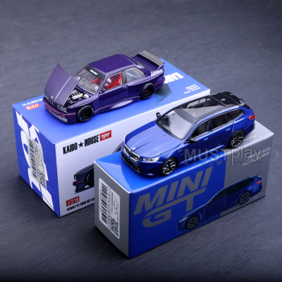 KAIDO MINIGT 1080宝马M5瓦罐车216宝马M3 GT合金车模型收藏摆件
