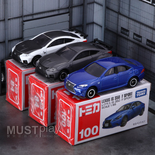 350 100号LEXUS雷克萨斯IS F合金车模型 84号RC Tomy多美卡tomica