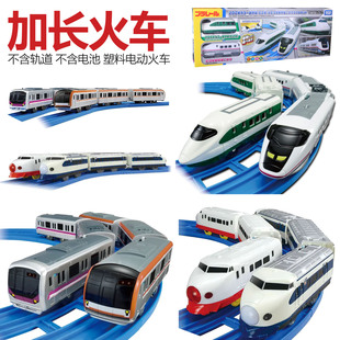 日本TOMY多美卡普乐路路E2&E3 0系套组08&1000地铁电动火车男玩具