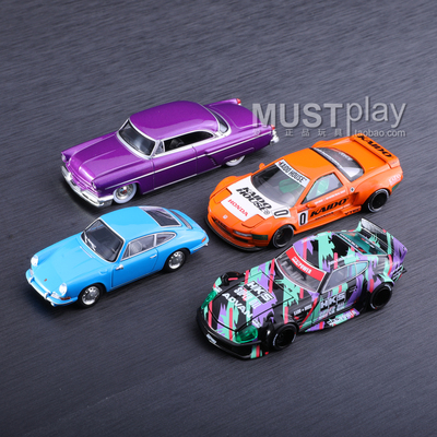 MINIGT 707保时捷 757林肯 118日产HKS 119本田NSX 1/64合金车模
