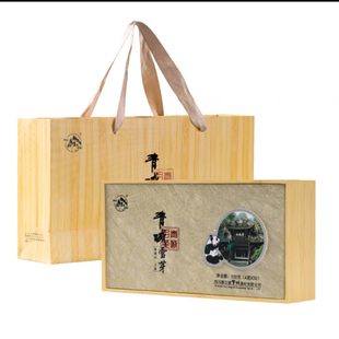 青城雪芽120g伴手礼盒装青城山茶叶高山明前绿茶四川都江堰特产