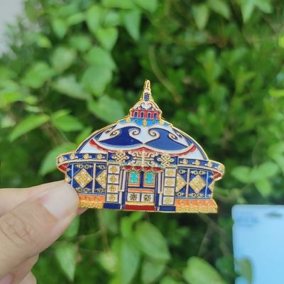 蒙古包金属冰箱贴内蒙古纪念礼品旅游地标文创伴手礼纪念品草原