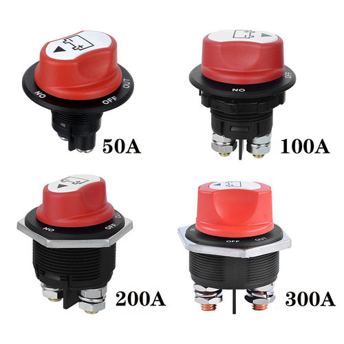 摩托车电瓶开关旋钮50A100A200A