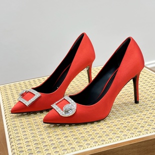 尖头浅口细高跟单鞋 STELLA 春夏休闲高跟鞋 露娜女鞋 SL119272 LUNA