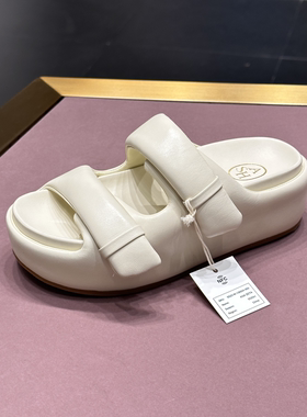 ASH女鞋勃肯外穿拖鞋女厚底增高露趾凉鞋舒适型凉拖鞋AN171K40041