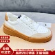 休闲运动板鞋 ASH女鞋 低帮厚底撞色透气百搭简约小白鞋 AO140L40057