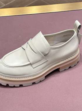 ASH春夏厚底增高一脚蹬乐福鞋英伦小皮鞋极简乐福鞋女AN134L40015