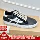 ASH男鞋 男AO140K40031 脏脏鞋 低帮系带平底复古德训鞋 做旧休闲板鞋