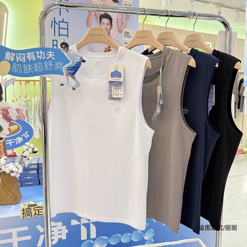 莹柔1807夏季男士圆领无袖背心功夫T休闲上衣宽松运动服透气