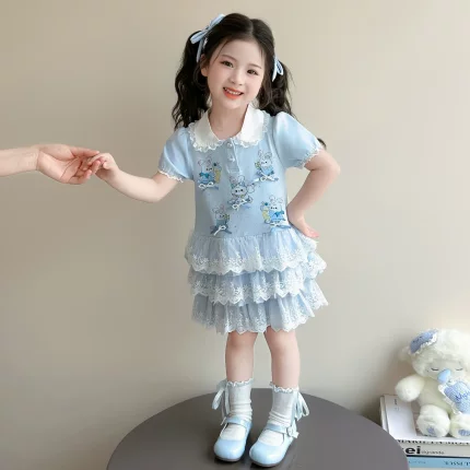 蛋糕裙女童连衣裙夏季2026新款儿童宝宝夏装裙子小女孩绝美公主裙