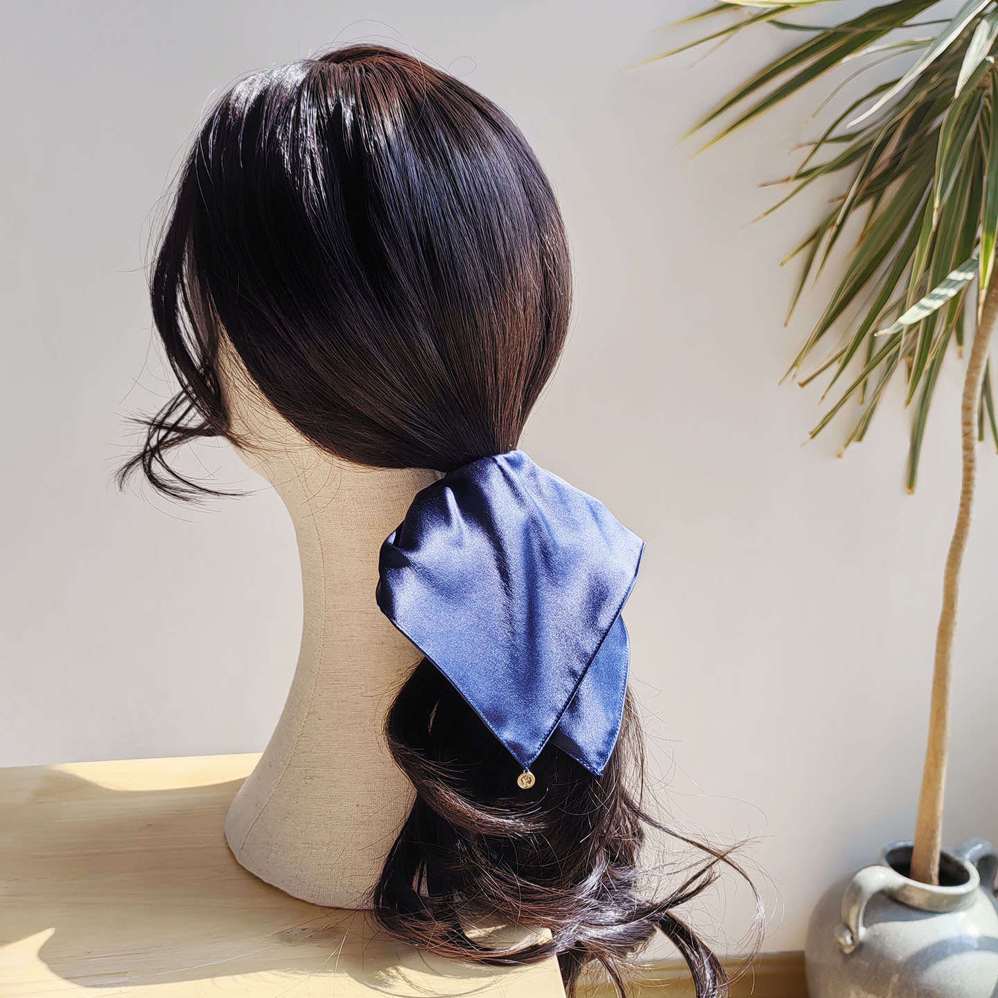 100%真丝桑蚕丝风车发圈