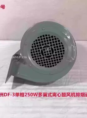 上海洲洲DF-3单相250W多翼式离心鼓风机排烟通风机 3050号 6.83KG