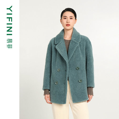 易菲保暖百搭通勤大衣外套