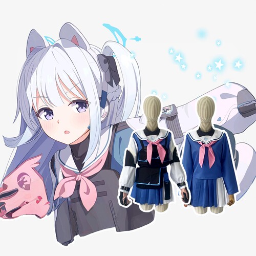 碧蓝档案演出服月雪宫子COS