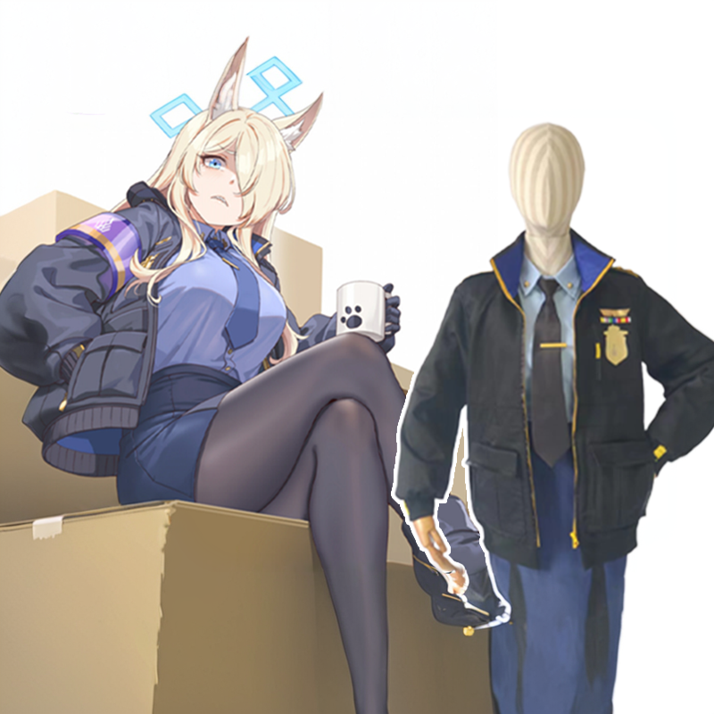 新番紫媗动漫碧蓝档案康娜动漫演出服Cosplay女装服饰定制