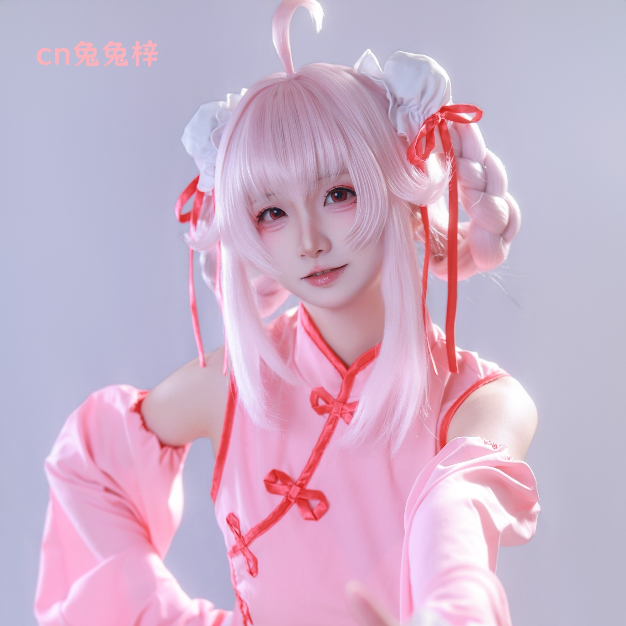 紫媗动漫蔚蓝档案cos柚鸟夏cos旗袍演出服cosplay柚子服饰定制