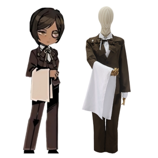 紫媗动漫边狱巴士首席管家的奥提斯cos服cosplay服饰定制