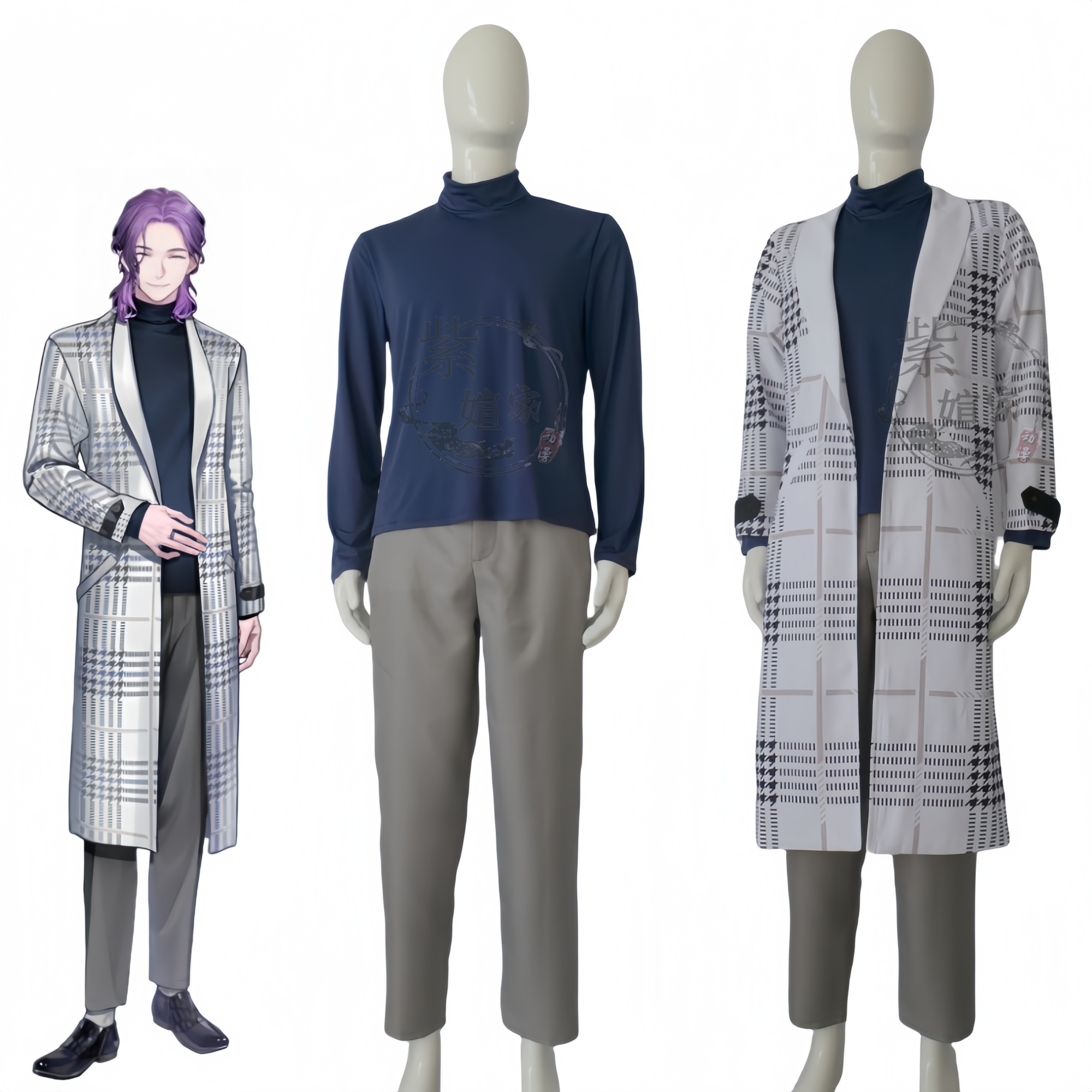 紫媗动漫隐岐谷誓COS演出服Cosplay服饰定制