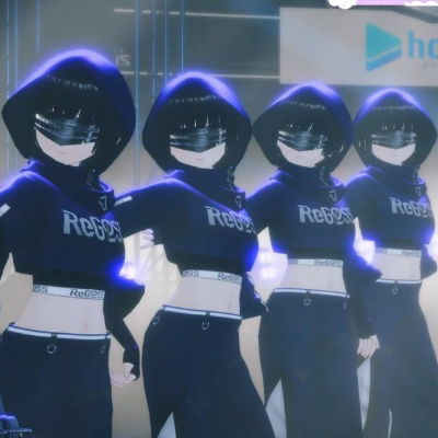 虚拟主播ReGLOSS组合轰一伴舞cos