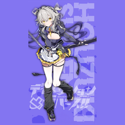 次元错位恋人崩月水仙cos服