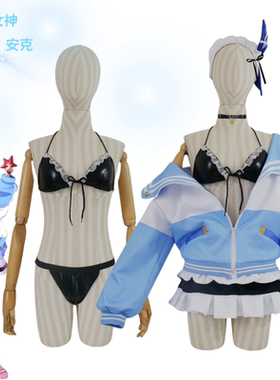 紫媗动漫 胜利女神nikke 安克 女仆演出服Cosplay服饰定制