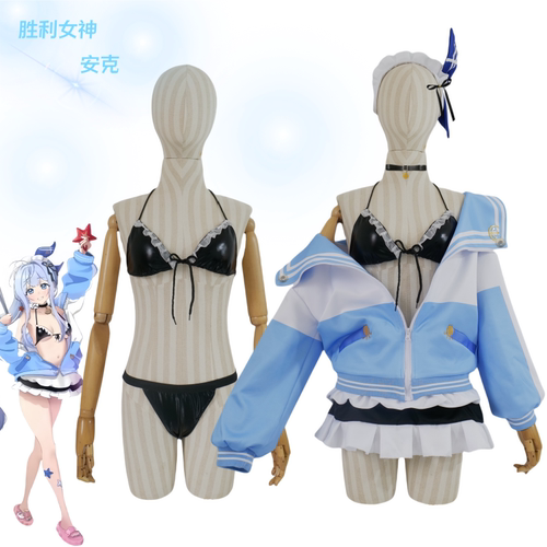 紫媗动漫胜利女神cosplay服饰