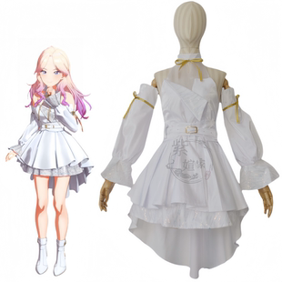 紫媗動漫學(xué)園偶像大師十王星南連衣裙COS演出服cosplay服飾定制