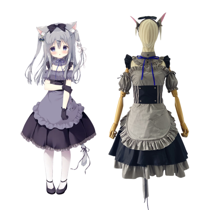 巧克甜恋千绘莉演出服紫媗家
