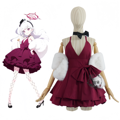 紫媗动漫cos蔚蓝档案浅黄睦月