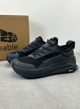 traceable高端牛货轻便透气缓震秋冬宽楦户外登山鞋越野跑鞋