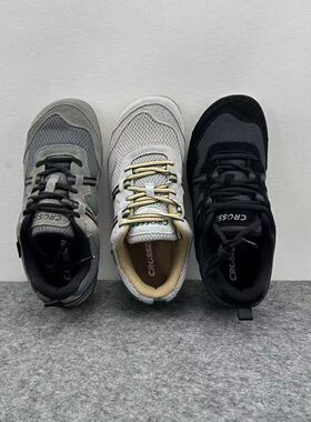 Crosser运动鞋宽楦赤足男女透气网面轻便舒适防滑徒步鞋