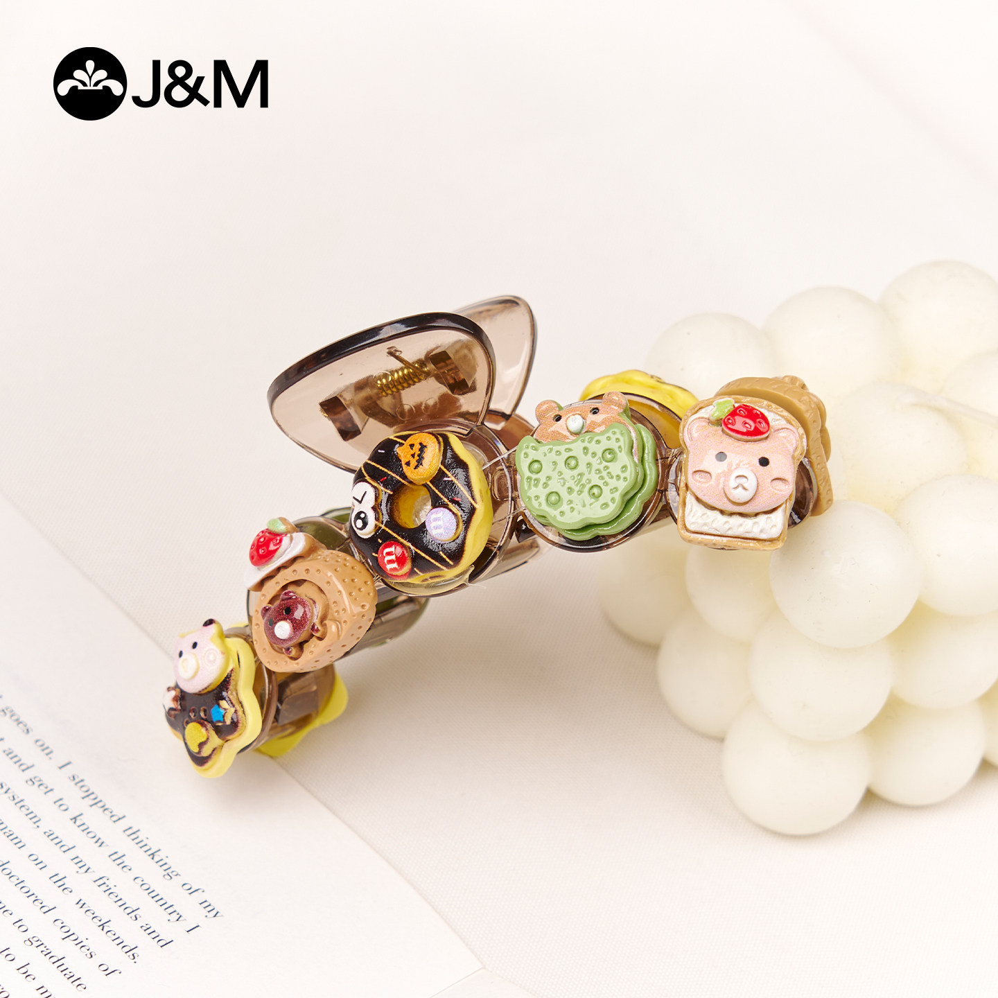 J&M/快乐玛丽饼干发夹