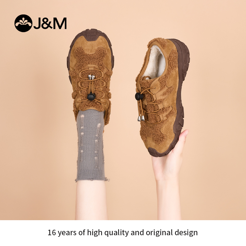 快乐玛丽毛毛鞋女2023秋冬新款