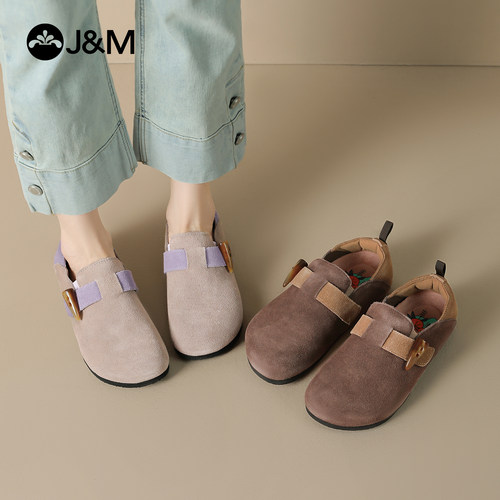 快乐玛丽勃肯鞋女2025秋季新款