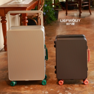 LIEFWOLIY旅万里摄影箱全铝镁合金轻型登机行李箱金属仪器设备箱