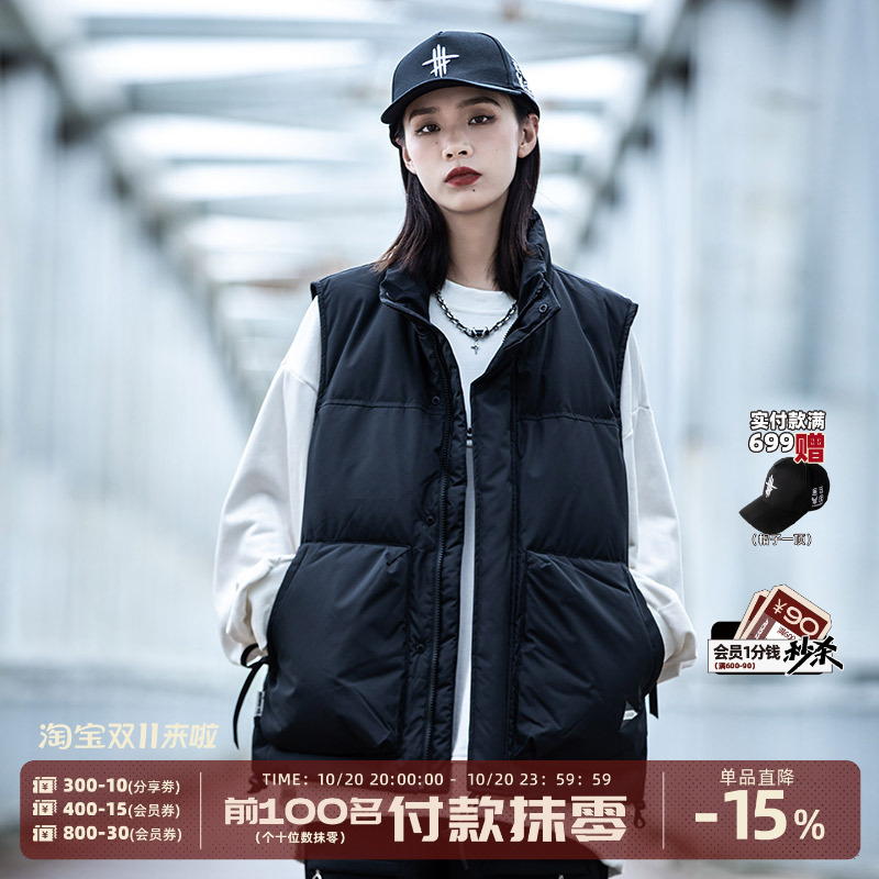 AOGZ加厚保暖羽绒马甲