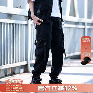 女长裤 AOGZ工装 高级感束脚秋冬加绒冲锋户外休闲裤 男生2025新款 裤