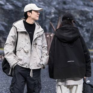 外套男女户外防风保暖秋冬夹克 AOGZ三合一工装 所有女生直播间