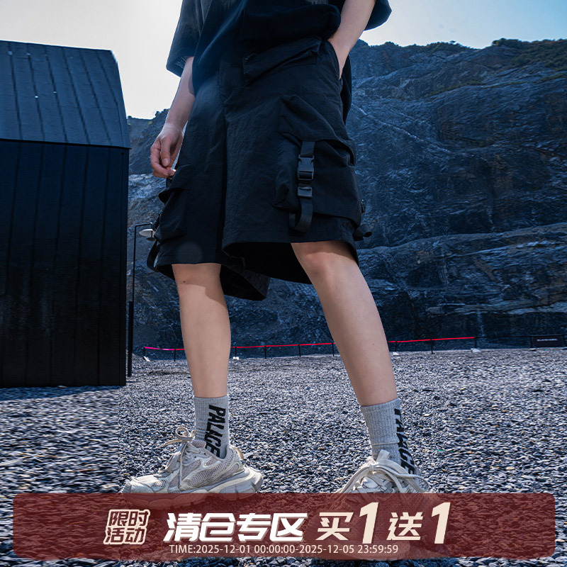 夏季薄款五分速干裤运动机能