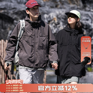 AOGZ户外防风休闲运动风男女秋冬新款 情侣可叠穿拉链上衣夹克外套