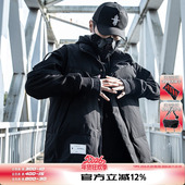 棉马夹潮流无袖 AOGZ国潮牌马甲男冬季 新款 加厚机能外套外穿背心潮