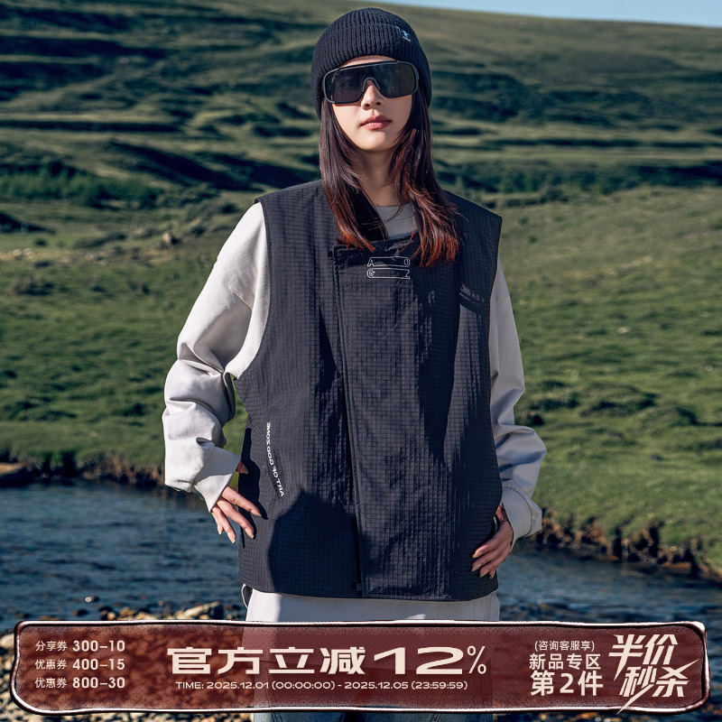 优质90白鸭绒修身羽绒马甲防钻绒