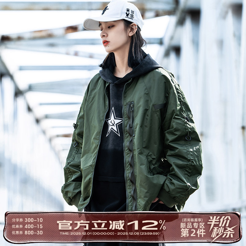 AOGZ春秋飞行员夹克外套