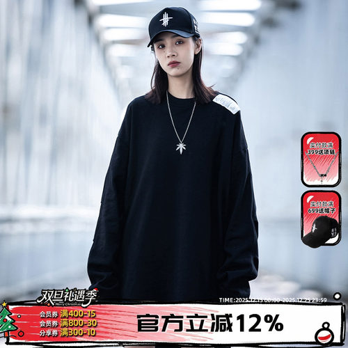 AOGZ国潮潮牌情侣长袖上衣