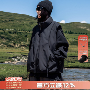 背心外穿保暖工装 90鸭绒无袖 外套 男女冬爆款 AOGZ羽绒马甲2025新款