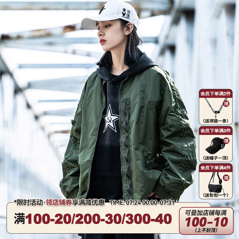 AOGZ春秋飞行员夹克外套