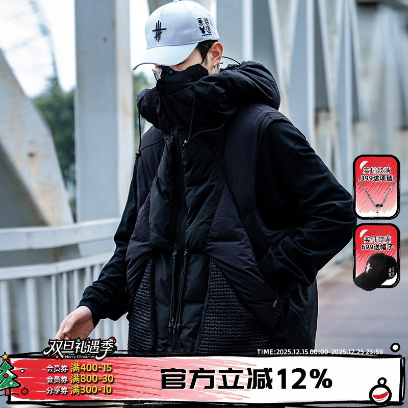 AOGZ秋冬季加厚保暖棉马甲外套