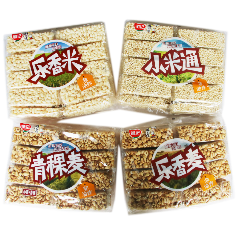 包邮徽记好巴食小米通/青稞麦/乐香米/乐香麦320克四川非油炸小吃