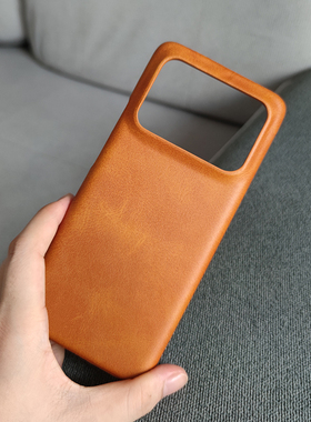 小牛纹适用小米11ultra手机壳大孔13ultra新款素皮11pro半包硬壳Mi 11商务保护套12S U清爽手感不粘指纹