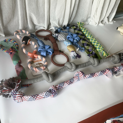 绳结玩具互动互拉陪伴NERF